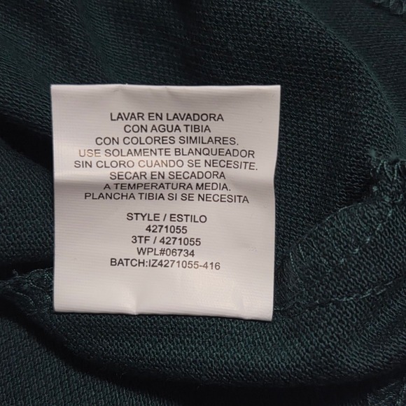 IZOD Kids Boys S(8) Regular Fit Short Sleeve Polo Shirts Green Black NWT - Picture 10 of 10